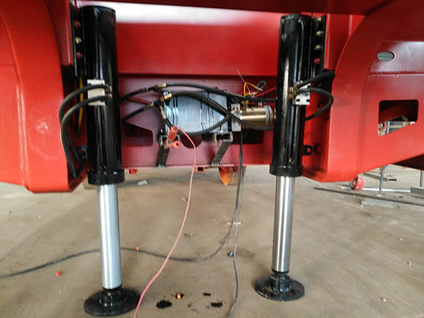 半掛車電動液壓支腿 半掛車電動液壓支腿